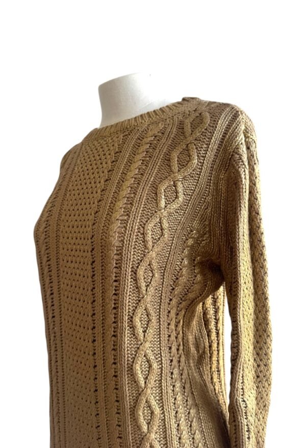 MICHAEL KORS - KNITTED SWEATER GOLD - Image 3